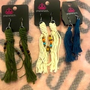 Womens 3 pack of earrings